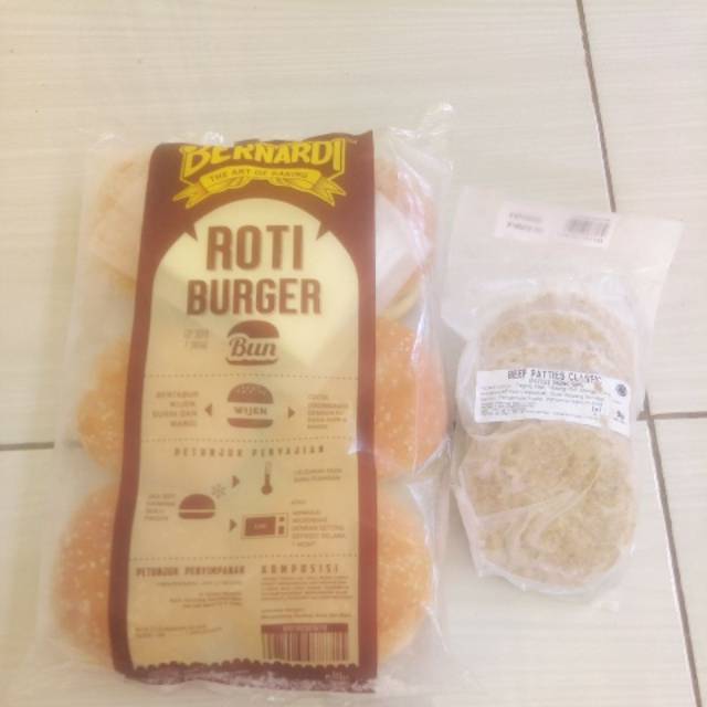 

Paket Roti Burger Bernardi