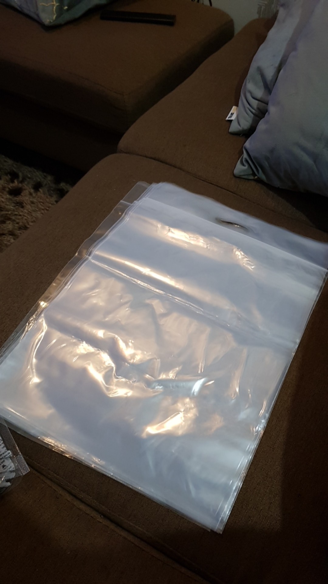 Plastik Zip Lock Bening Packing Sepatu Baju - Plastik Travel Storage