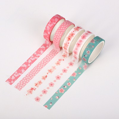 

MASKING TAPE WASHI TAPE SELOTIP PINK SAKURA BIRU PLANNER AGENDA BUJO JOURNAL