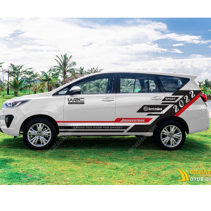 Stiker mobil innova sticker mobil innova cutting stiker mobil innova stiker innova reborn