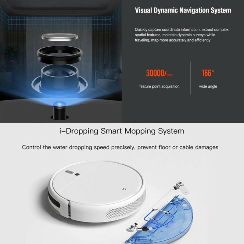 Mi Robot Vacuum Mop Cleaner 2C with Smart Mapping