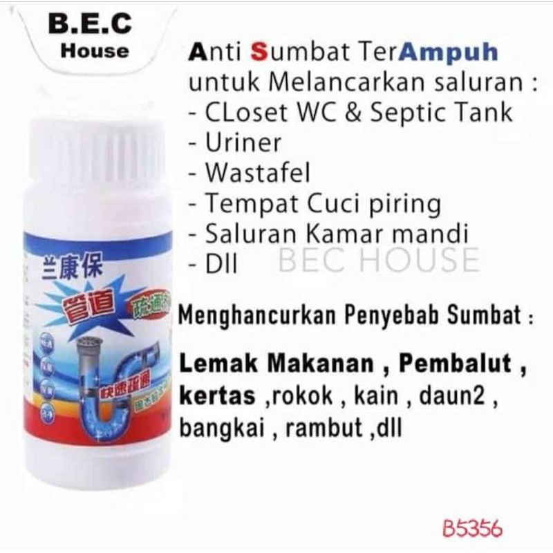 Anti Sumbat/Mampet WC