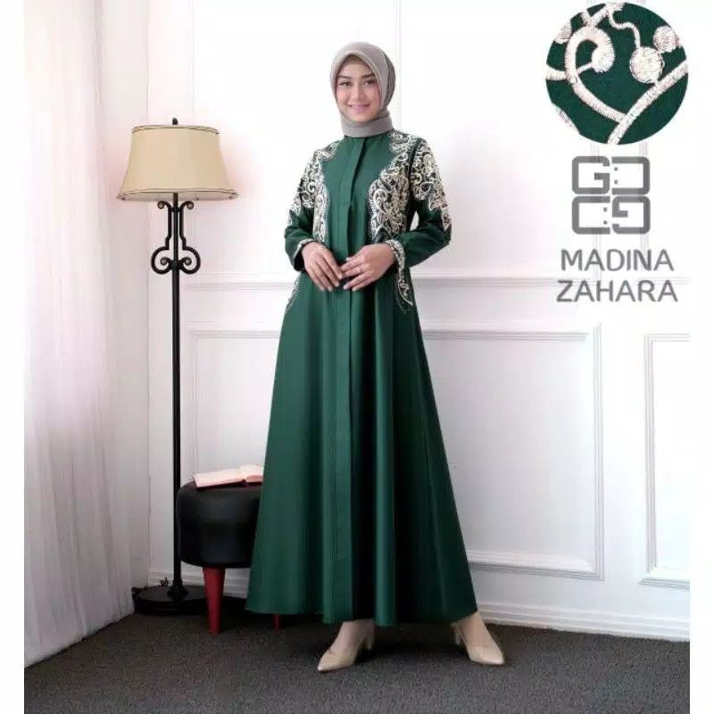 Gamis Madina Zahra || Dress Tuyobo bordir