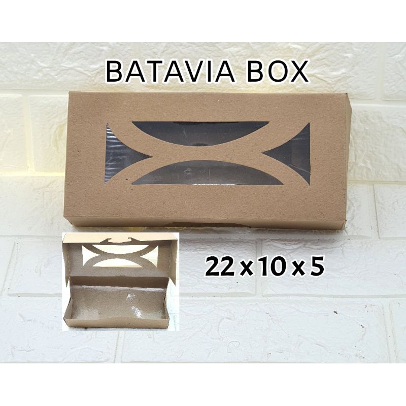 

Box brownies kotak kue dus roti uk 22x10x5
