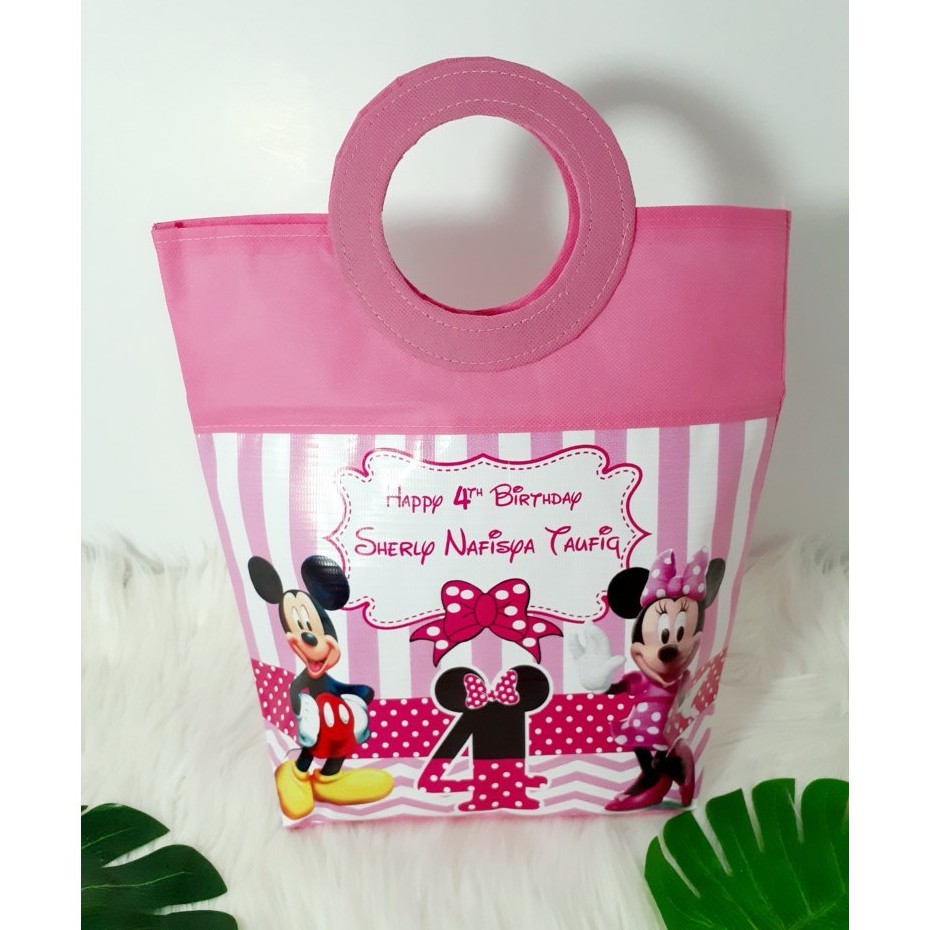 Tas Ulang Tahun Pegangan Bulat Custom-3