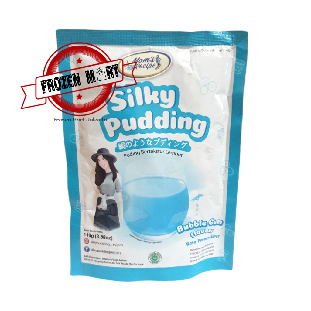 SILKY PUDING Rasa Bubble Gum / Soft Puding / Pudding / Puyo 110 Gr