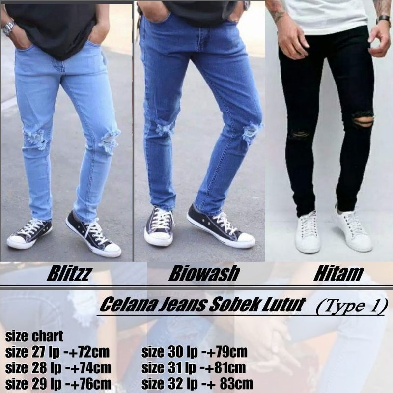 celana jeans panjang sobek /celana JEANS SOBEK MURAH/celana jeans sobek lutut/celana panjang sobek pria/celana jeans pria /celana sobek terbaru / celana panjang murah