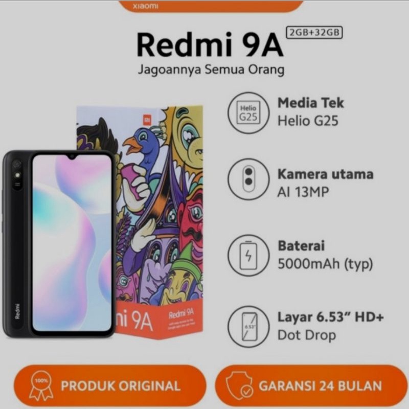 REDMI 9A RAM 2/32