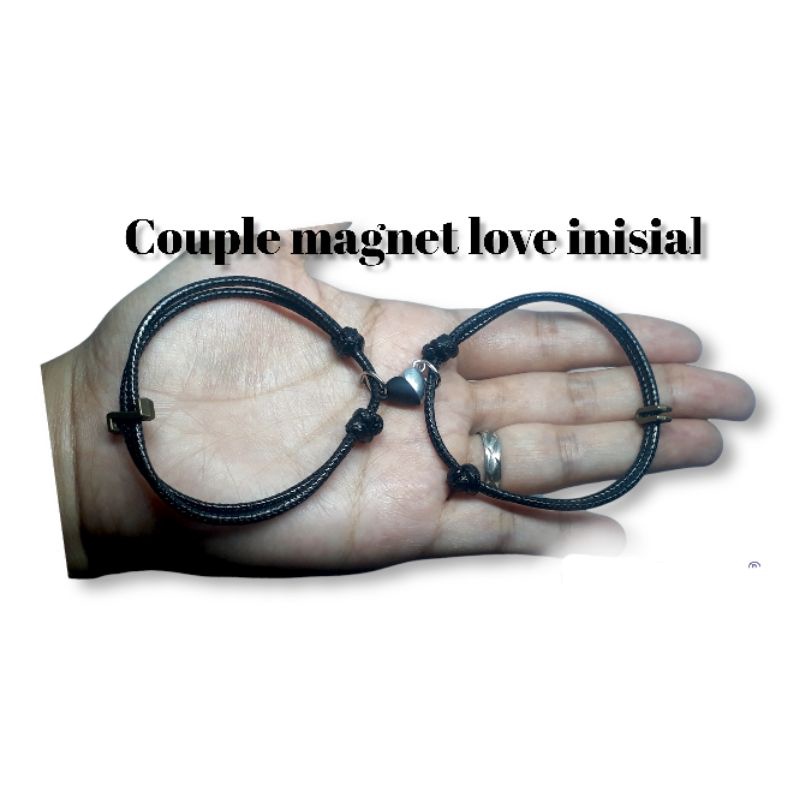 COUPLE BRACELETS / GELANG COUPLE MAGNET /COUPLE MAGNET LOVE / GELANG MAGNET / GELANG KEKINIAN / gela