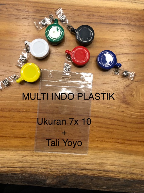 Full set kantong panitia/tali yoyo/tali id card/tali nametag/kantong id card/plastik id card murah