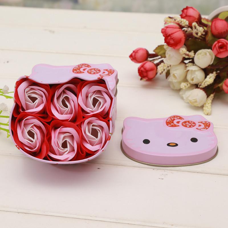 (BOW) Sale Sabun Bunga Hello Kitty Souvenir