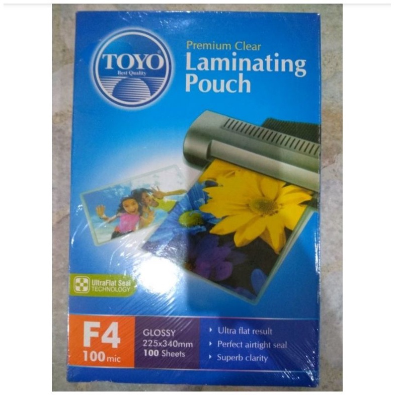 

Toyo Plastik Laminating Folio 100 Micron