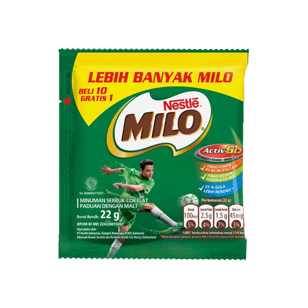 Jual Milo Susu Bubuk Cokelat Sachet Shopee Indonesia 6927