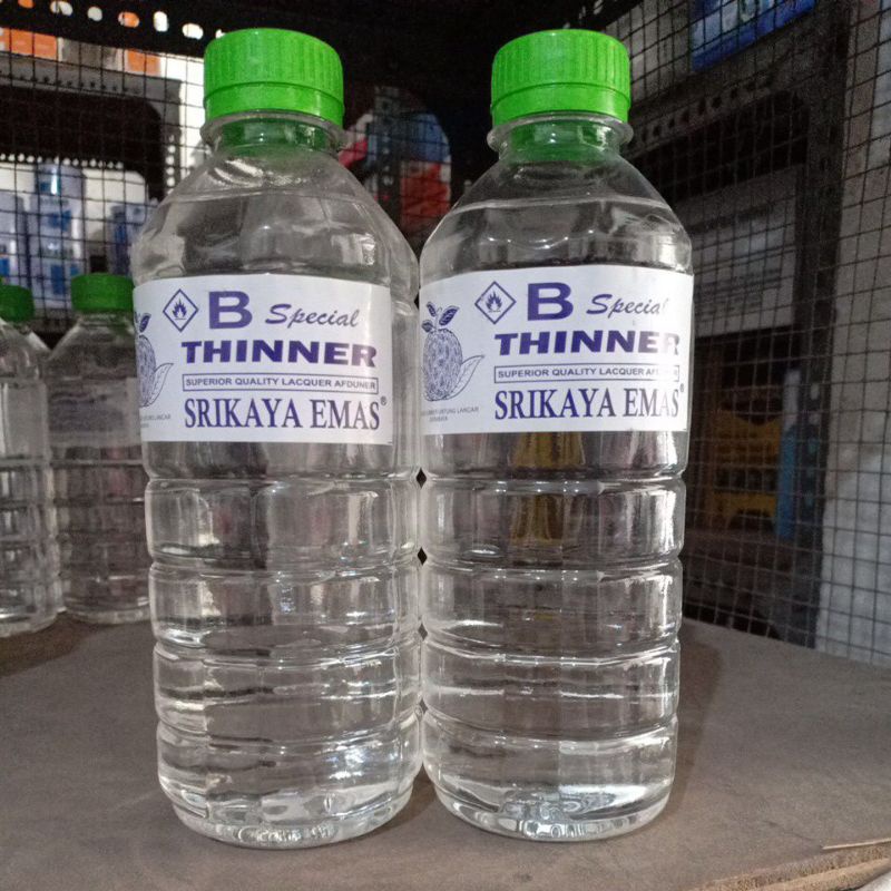 Thinner B Spesial 500ml , Pengencer Cat, pencampur cat kayu dan besi ( khusus gojek dan grab)