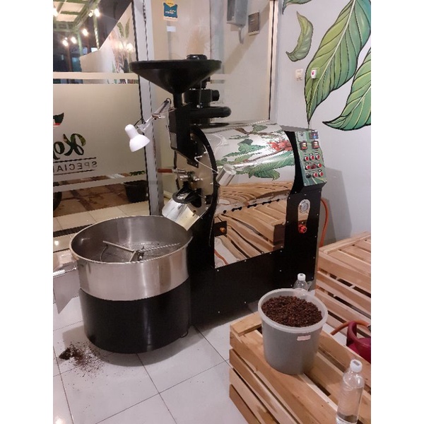 Mesin Roasting kopi cap 10 kg ful spek
