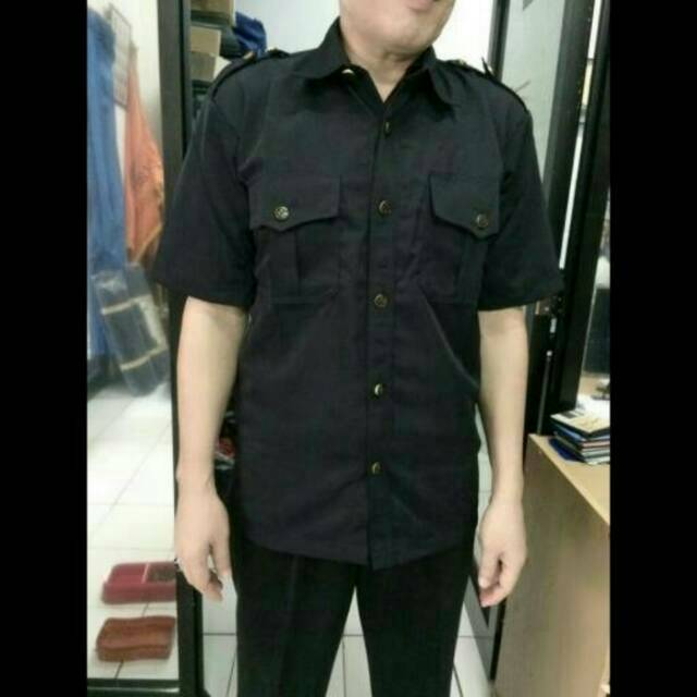 Baju Safari Security Pria