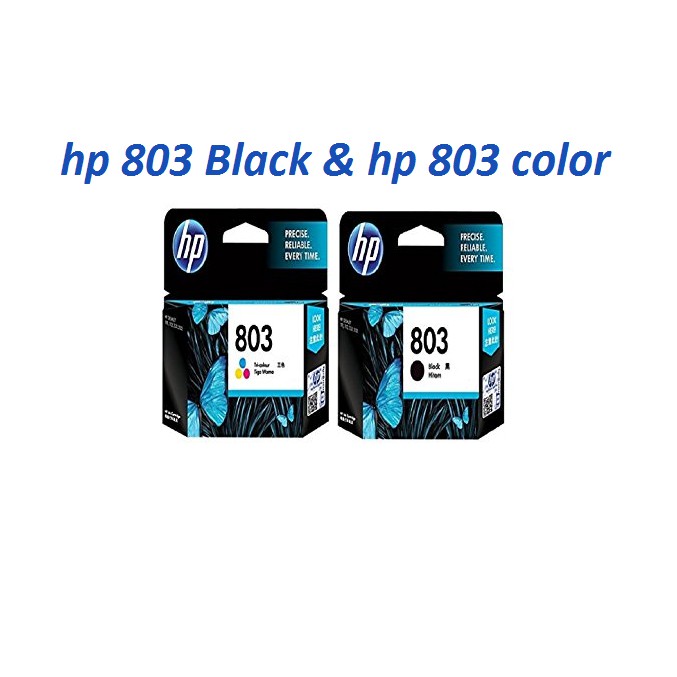 HP Cartridge 803 Black & HP Cartridge 803 Color 1 Set