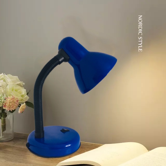 Lampu Belajar✅Lampu Meja Colokan Indo/Lampu Duduk Fleksbel