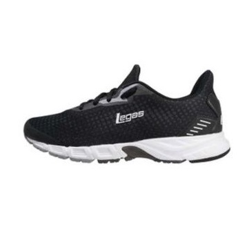 Sepatu League Legas Hitam Damascus La U Running Shoes Cowo Cewe Original