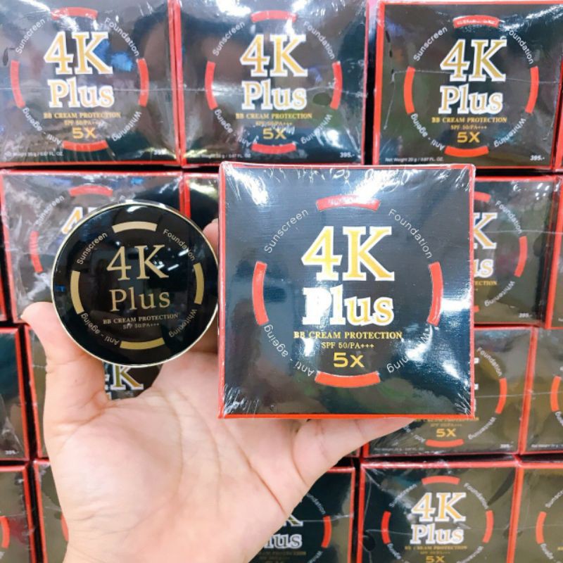 4K PLUS WHITENING NIGHT CREAM + GOJI BERRY + BB CREAM alpha arbutin collagen ginseng snow lotus