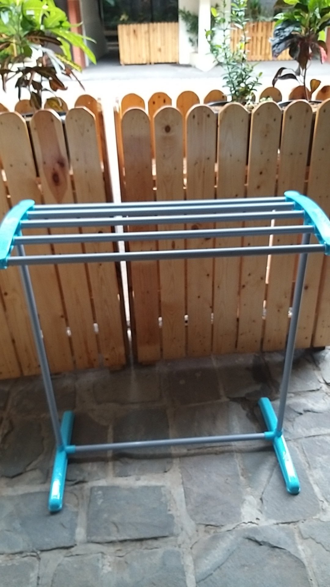 Jemuran Rak/clothes Rack..rak Jemuran Lipat Handuk Vinoda