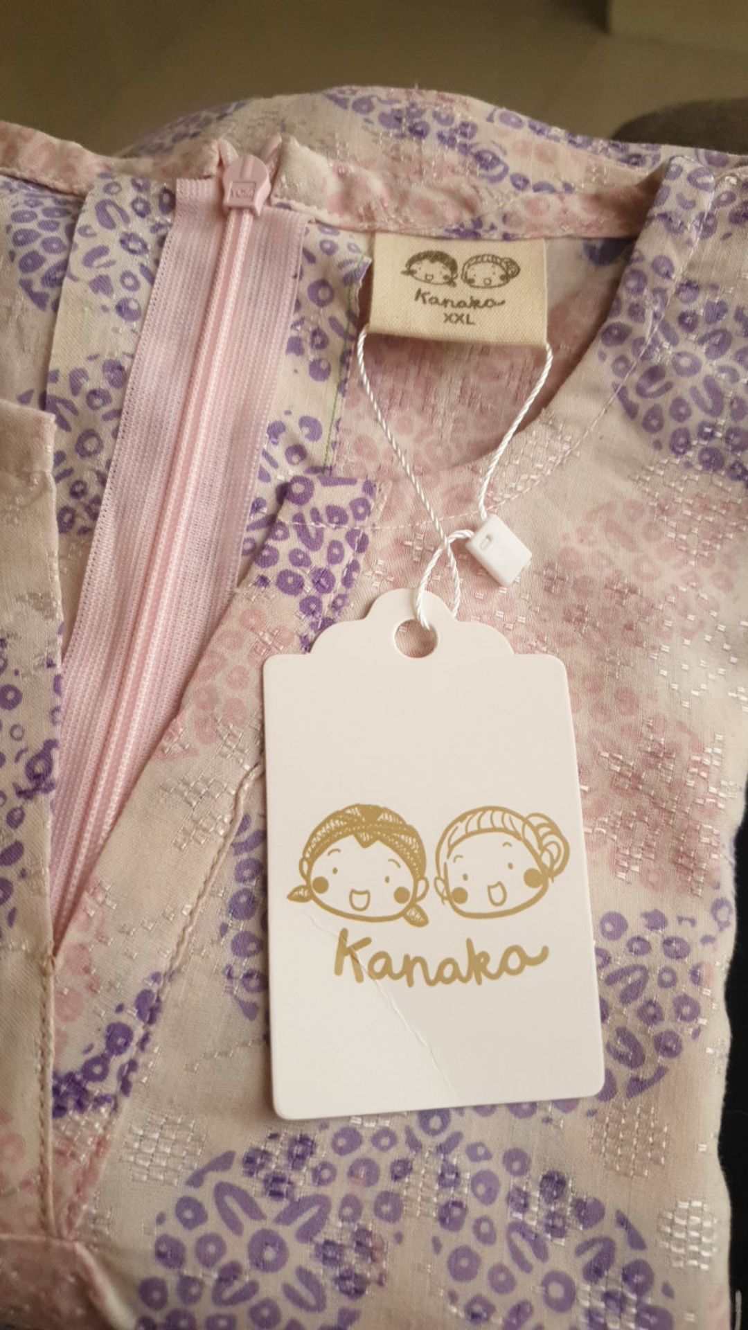 Batik Anak Kanaka Mini Gamis Kawung