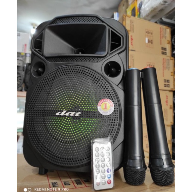 PROMO PORTABEL SPEAKER SPIKER SALON AKTIF BLOUTHOT KARAOKE KOPER TROLI DAT 8 IN INC INCI INCH INCHI 