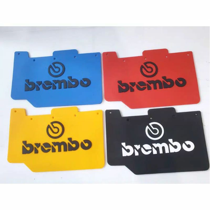 KARET MUDFLAP HONDA BEAT FI-BEAT BREMBO KARET PELINDUNG LUMPUR TEBAL