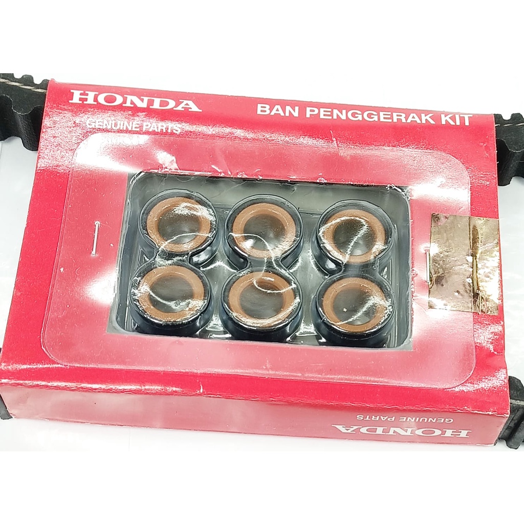 VANBELT V-BELT SET ROLLER HONDA K97 PCX 150 KUALITAS ASLI ORIGINAL HONDA AHM PRESISI ANTI SELIP AWET DAN DIJAMIN MANTAP PCX 150