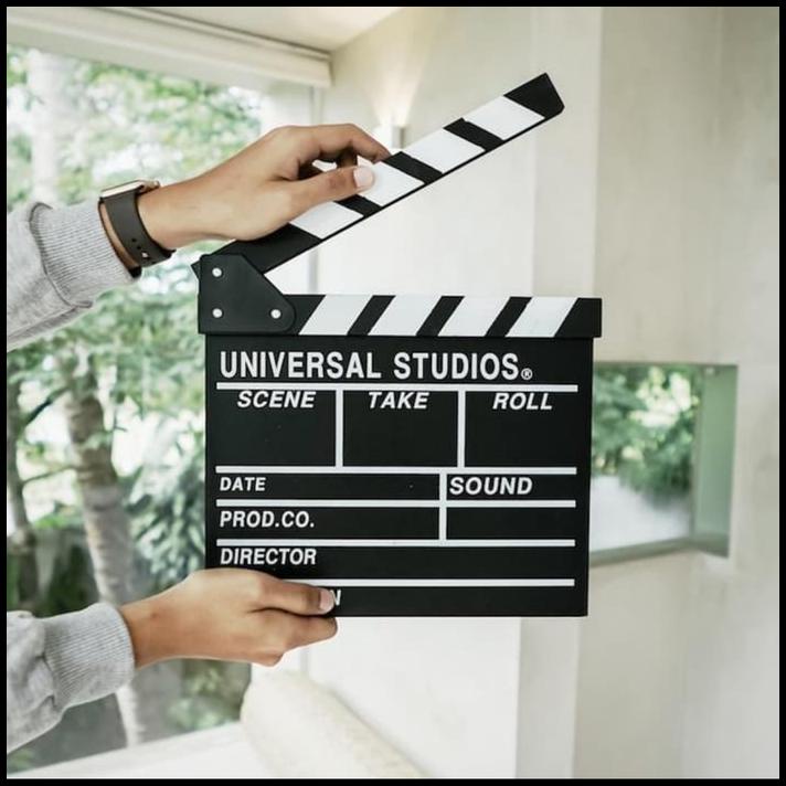 

Caramel | Clapper Board Papan Film Sutradara Hiasan Hitam