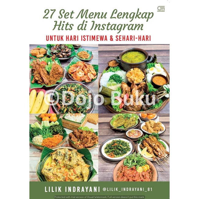 Buku Resep 27 Set Menu Lengkap Hits Di Insta gram Untuk Hari Istimewa &amp; Sehari-Hari