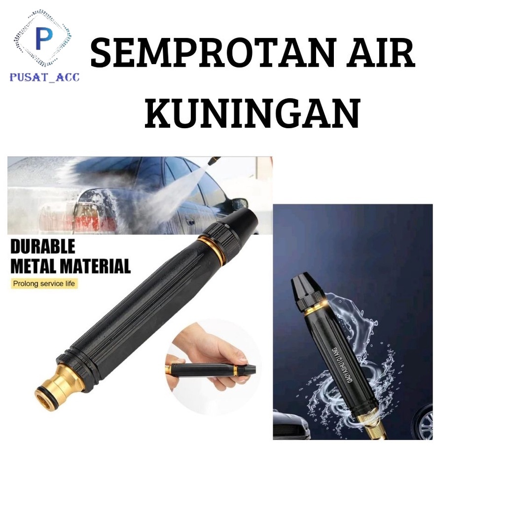 XY17 - Spray Steam Semprotan Air Kuningan Water Jet Tekanan Tinggi