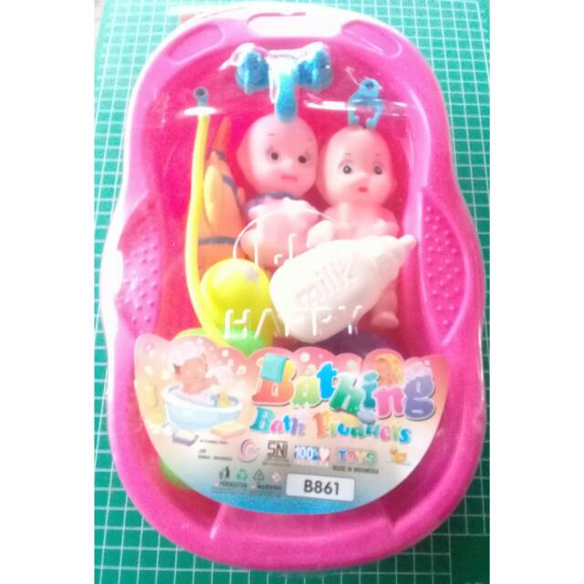 Mainan Baby Bathing Bath / Bayi Mandi (33x21x6)