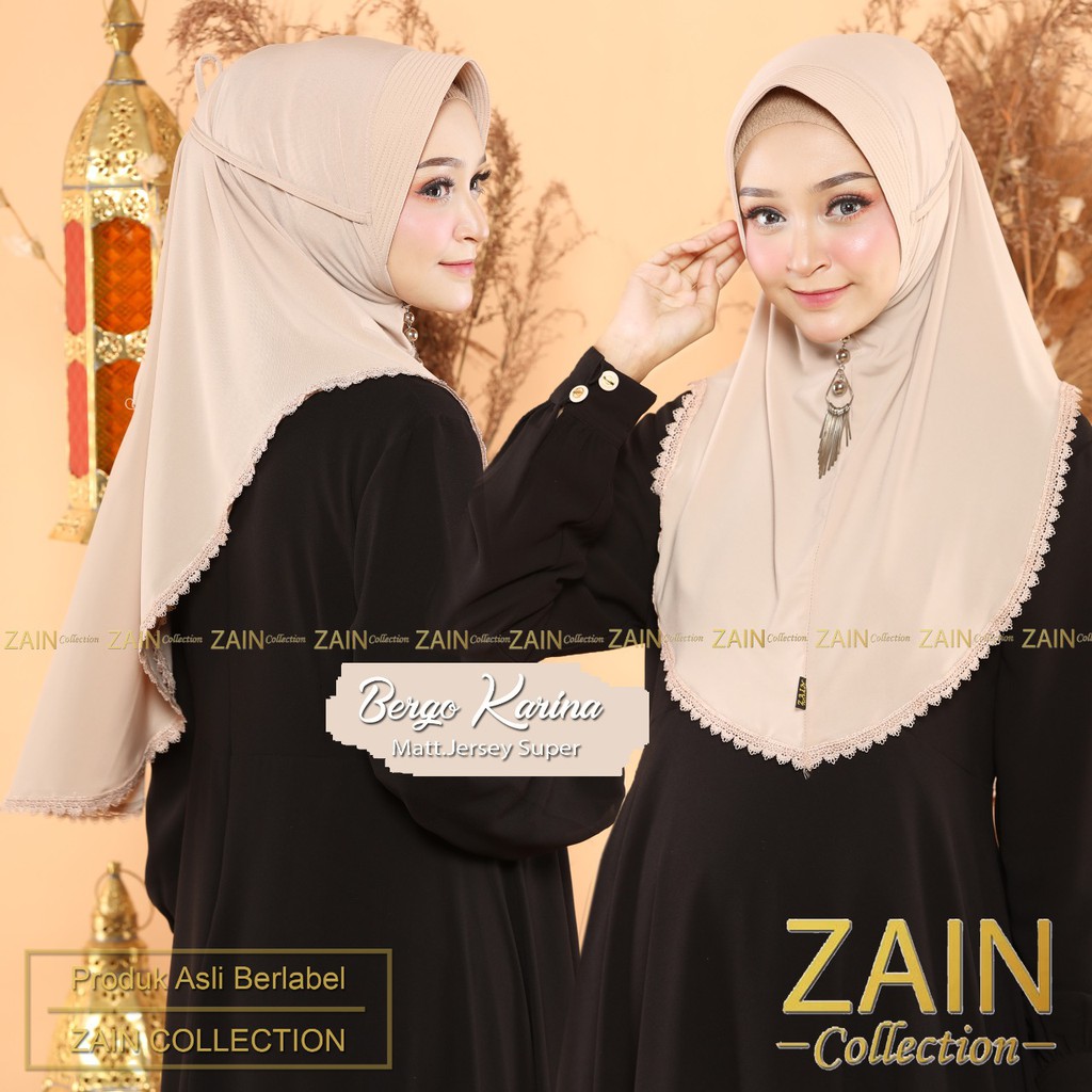 Jilbab Instan Bergo Karina Ori Zain Collection Hijab