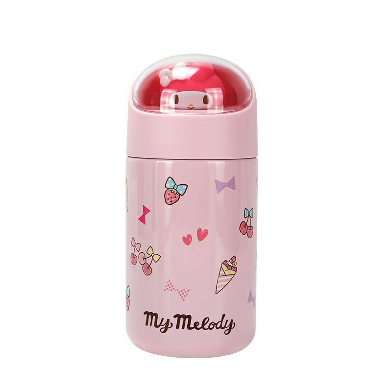 Miniso x Sanrio My Melody Tumbler Termos 280ml Pink Water Bottle Botol