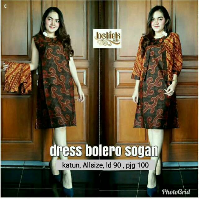 GROSIR BATIK BOLERO SOGAN