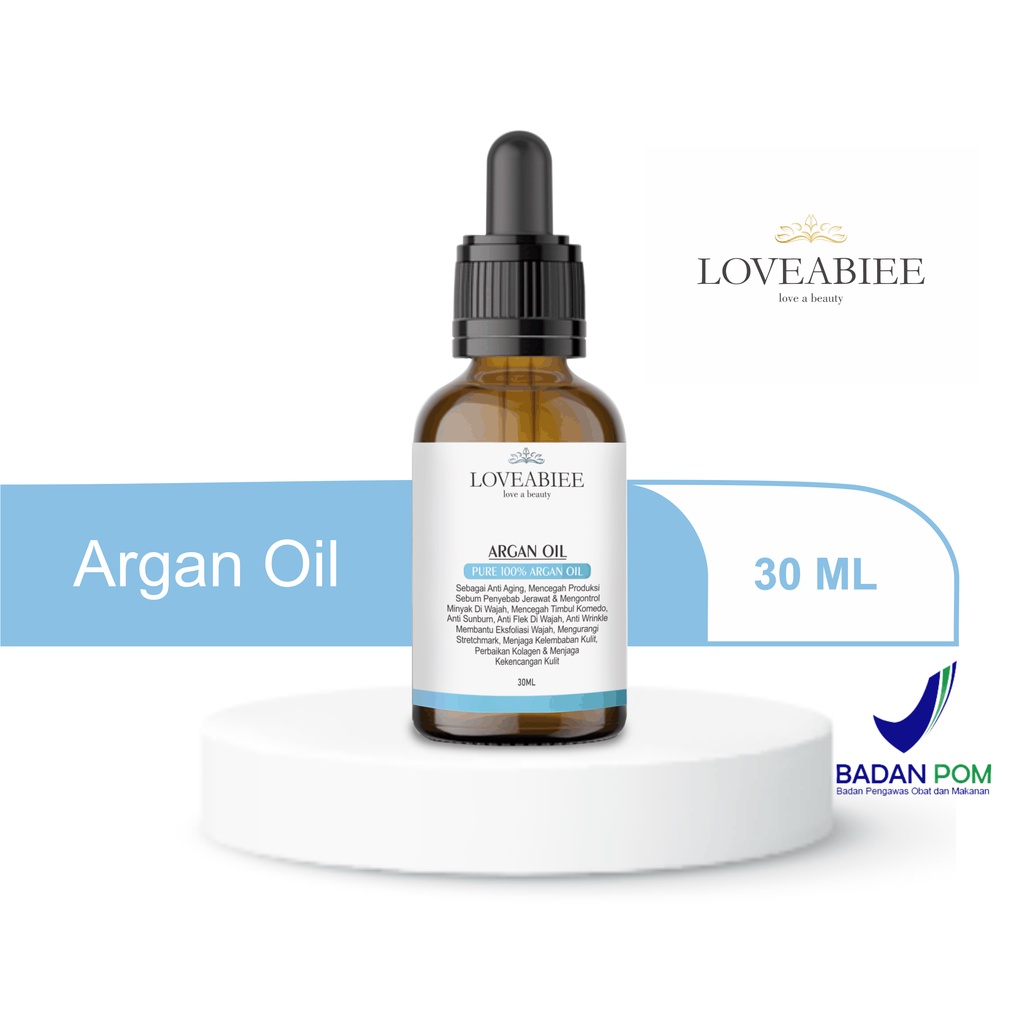 Argan oil 30ml Loveabiee untuk Moisturizing Anti Aging