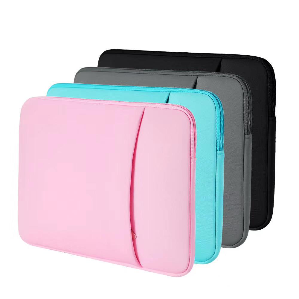 Tas Laptop Softcase Sleeve 14 15 inch Neoprene Zipper