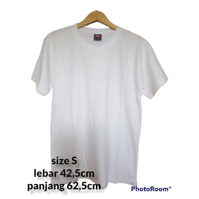 [af house] baju polos putih kaos gaggi oblong pendek S M L