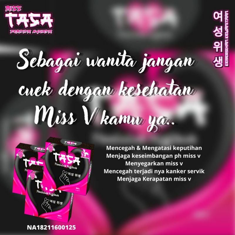 SABUN TASA 5 in 1 /MISS TASA BAR SOAP/SABUN KEWANITAAN/TASA MISS V