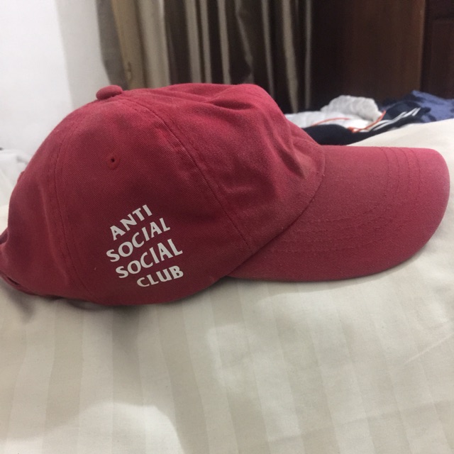 Topi Anti Social Social Club preloved original