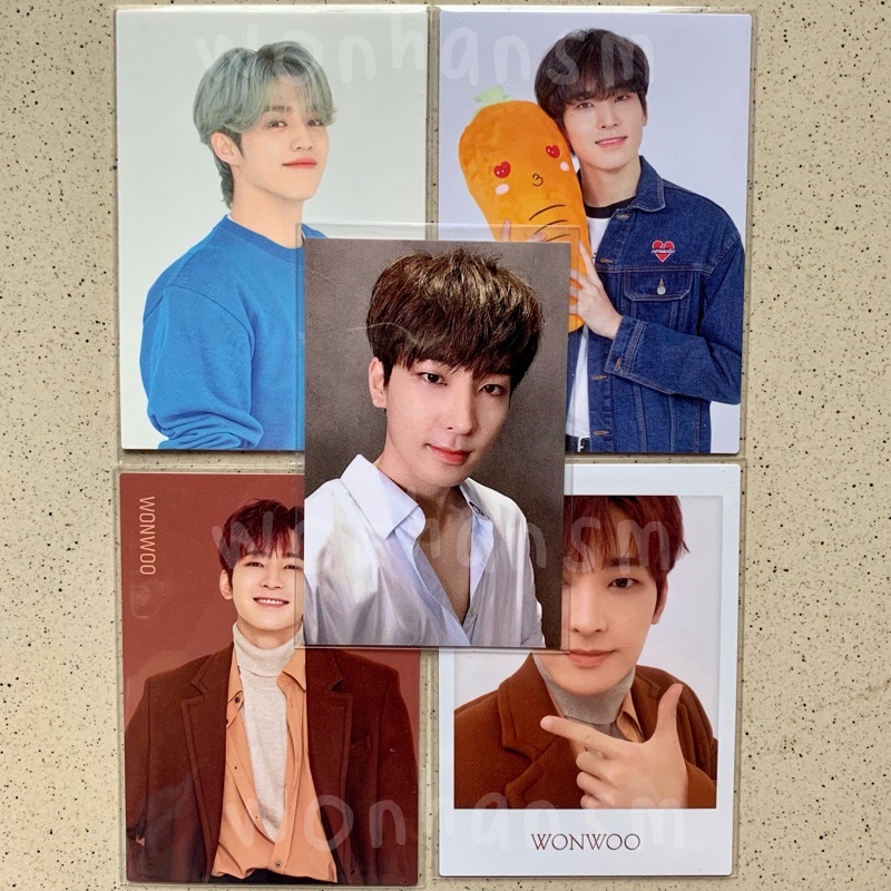 Seventeen Wonwoo Gongbang Hit GB Broadcast PC Photocard Bundle