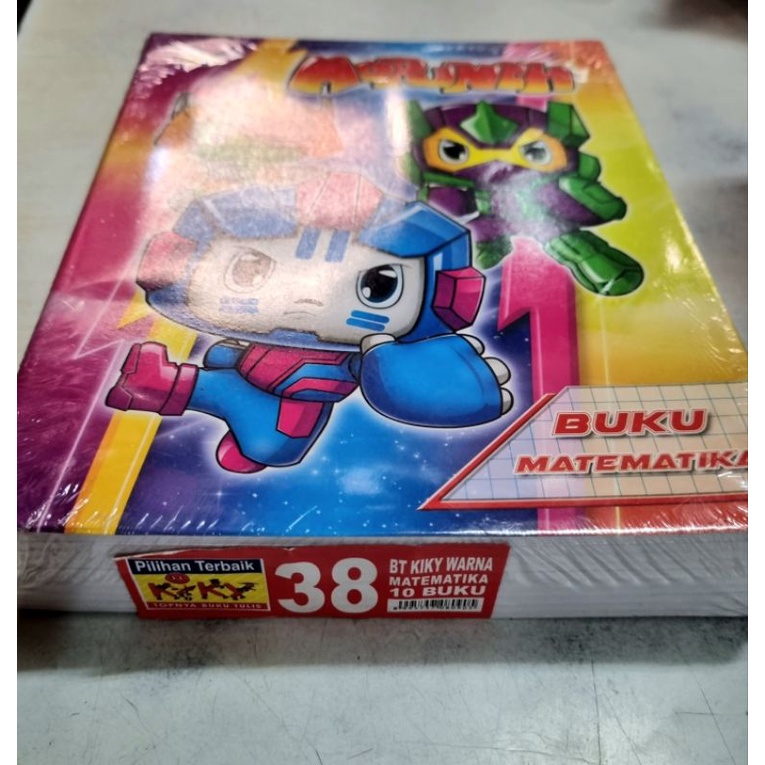

Buku Tulis Kiky Petak Kecil Matematika Berwarna 38