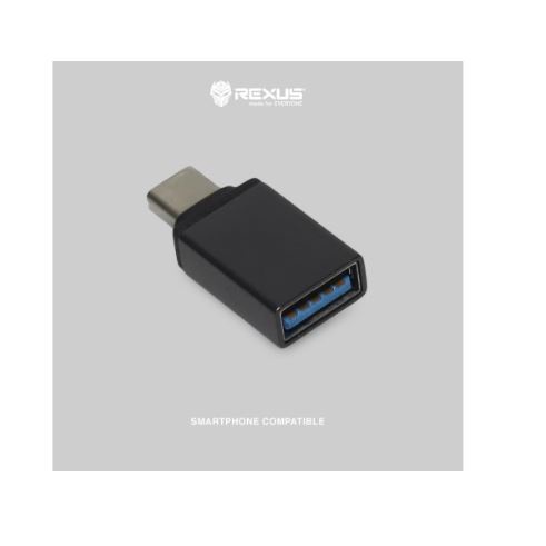 Type-c male to usb A 3.1 female adapter otg converter rexus 10GBps data charge rx-tcp01 tcp-01