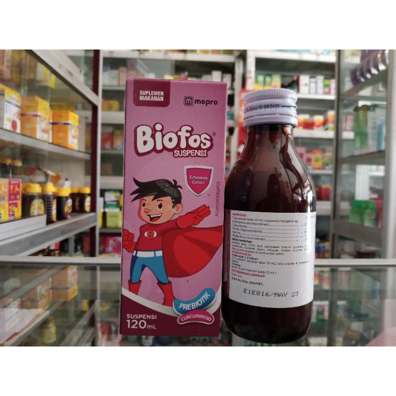 BIOFOS SUSPENSI SIRUP 120 ML | SUPLEMEN MAKANAN - ED 10/2024