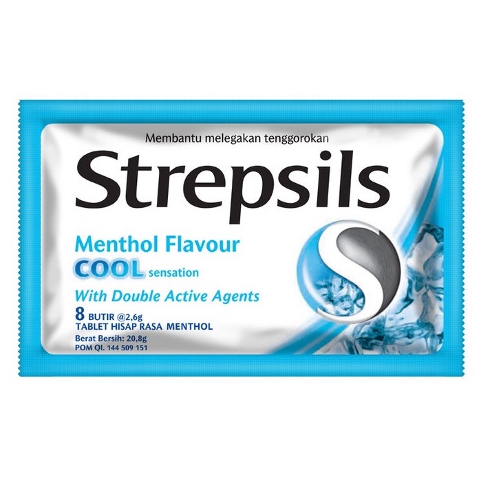 Strepsils Permen Tenggorokan STRIP