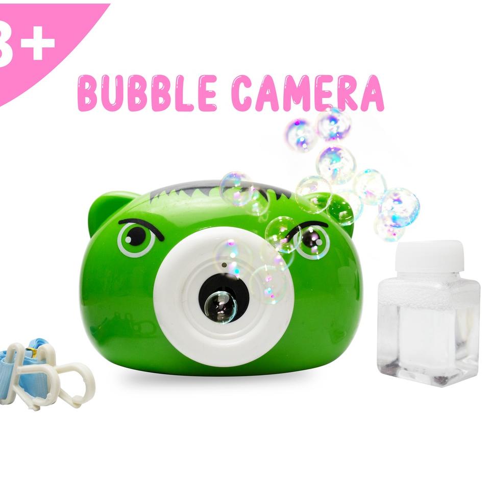 ▼ Mainan Anak Bubble Machine Mainan Anak Camera Bubble Beautiful Music Bubble Camera ℮