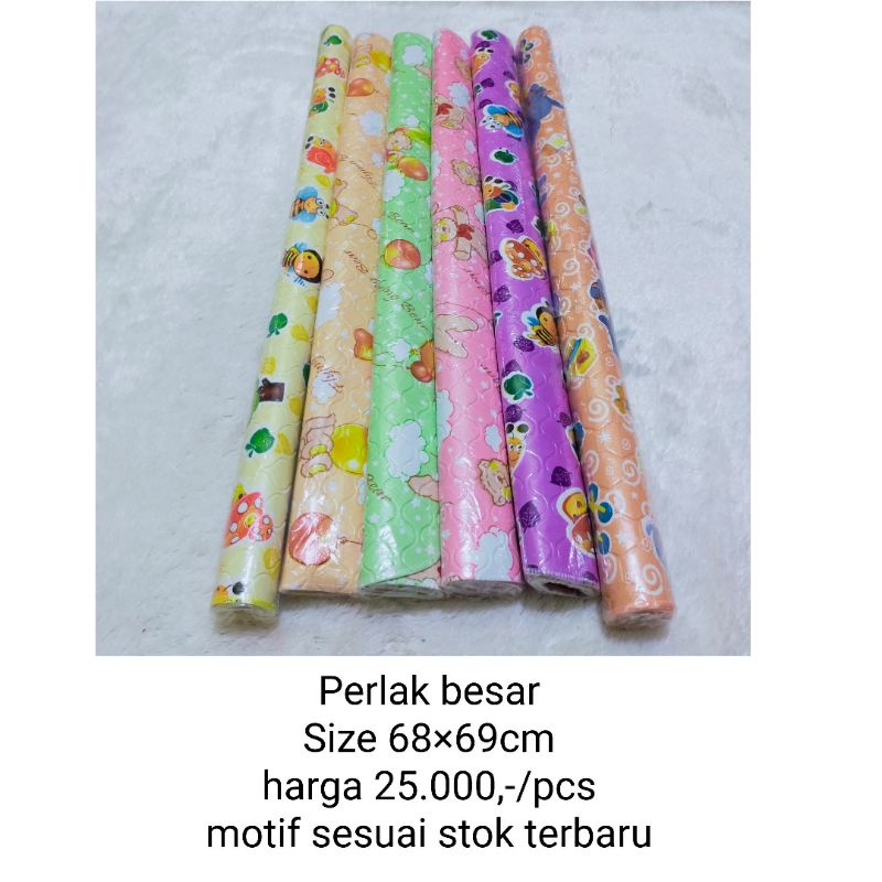 Perlak Bayi Besar Motif Warna Warni Murah Lentur