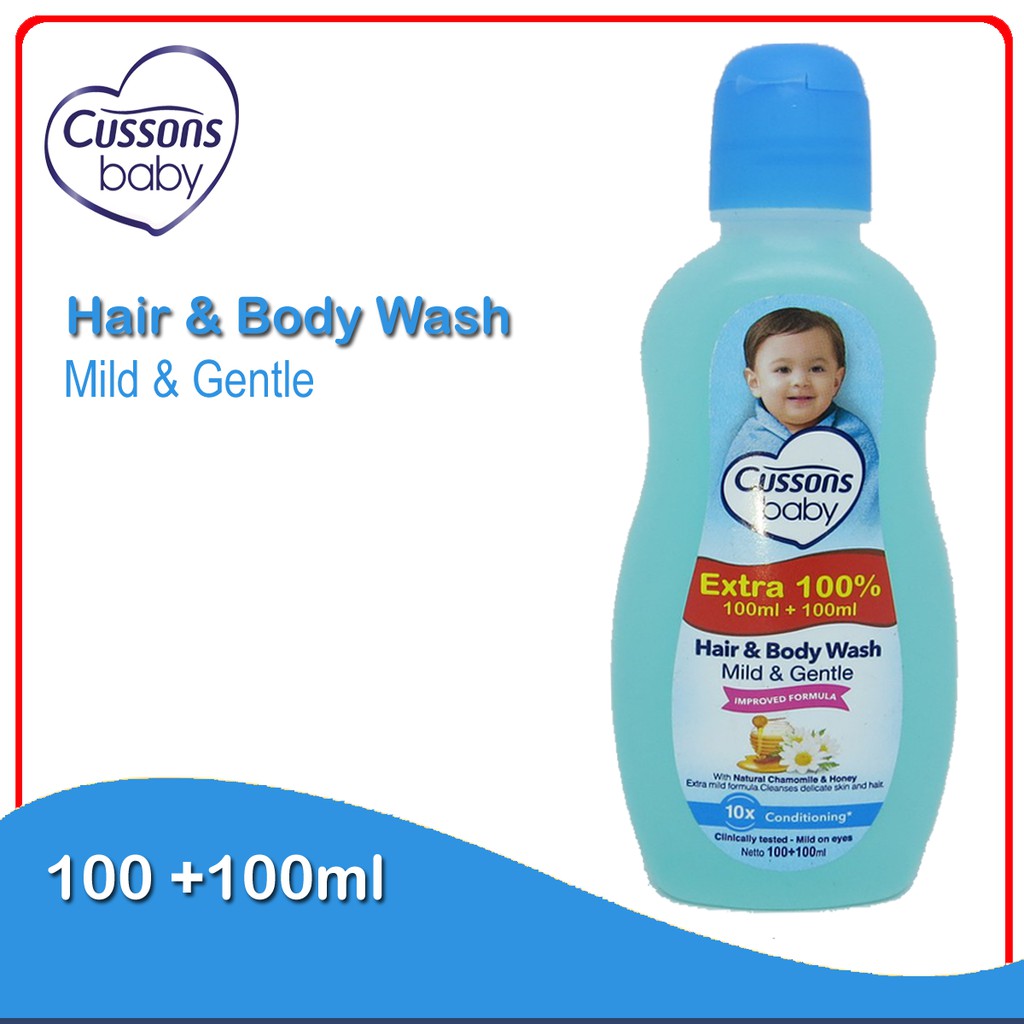 cussons baby hair & body wash