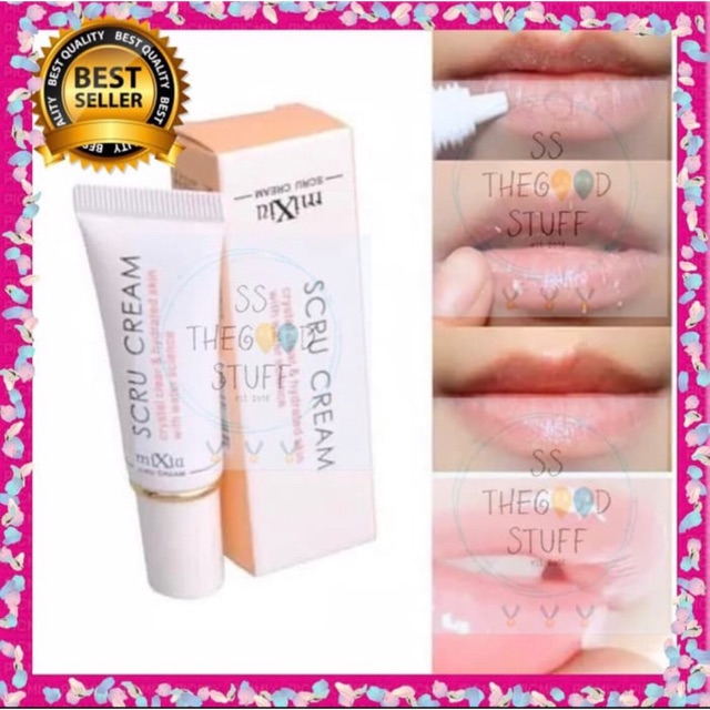 Mixiu Lip Moisturizing SCRU Cream / Lip Scrub Best Seller